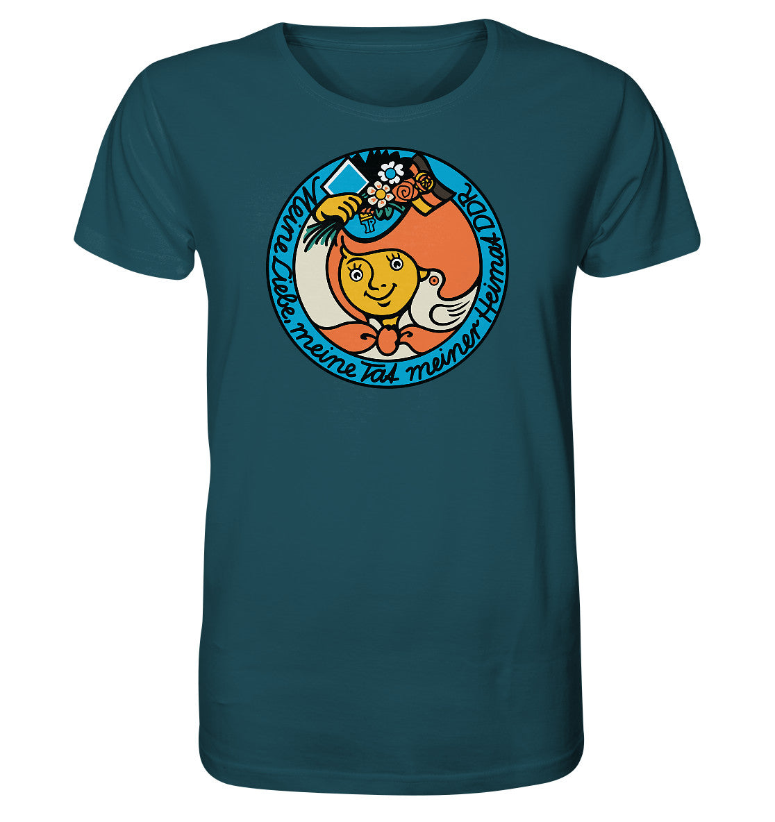 ORGANIC BIO SHIRT UNISEX • JUNGE PIONIERE - MEINE LIEBE MEINER HEIMAT