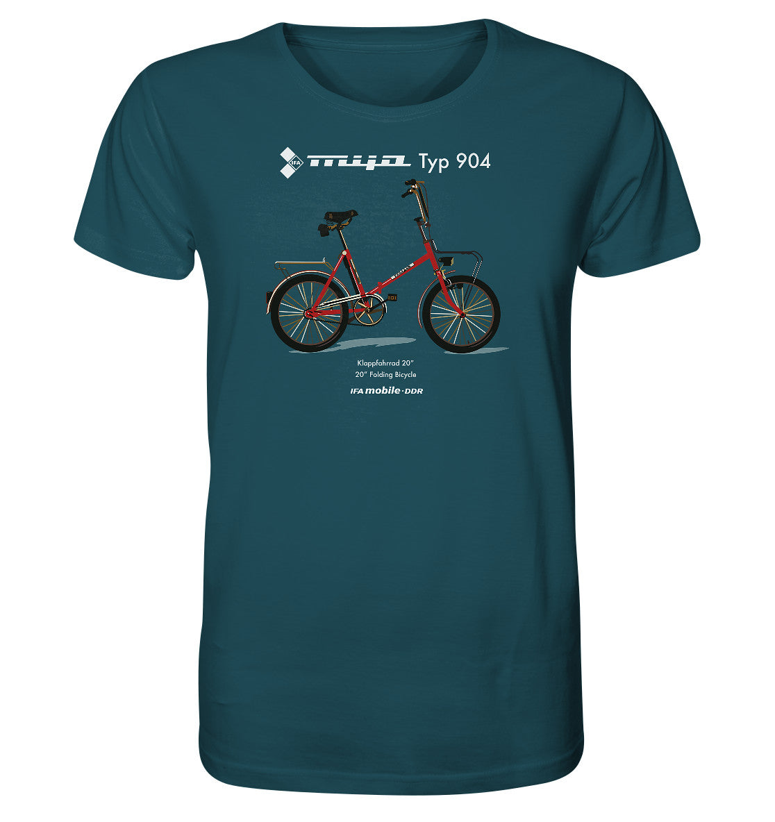 ORGANIC BIO SHIRT UNISEX • MIFA KLAPPRAD TYP 904 - ORIGINAL WERBUNG