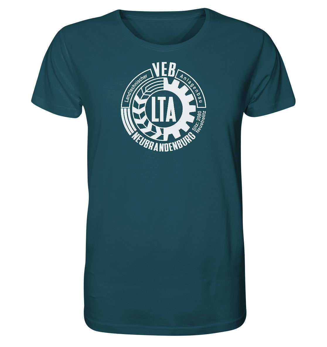ORGANIC BIO SHIRT UNISEX • VEB LANDTECHNISCHER ANLAGENBAU NEUBRANDENBURG