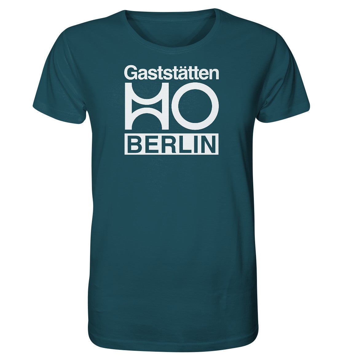 ORGANIC BIO SHIRT UNISEX • HO GASTSTÄTTEN BERLIN