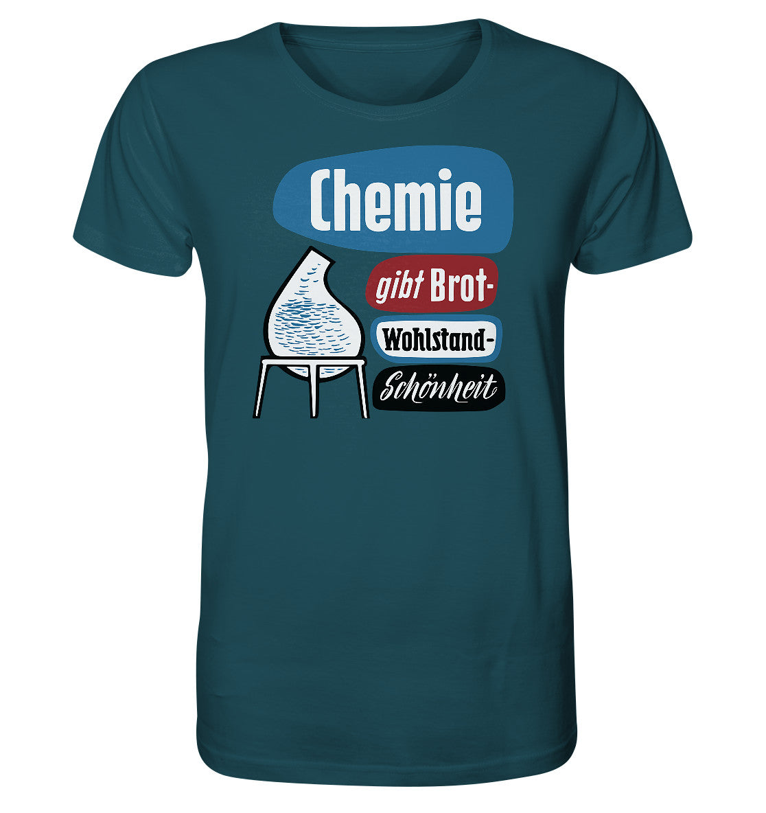 ORGANIC BIO SHIRT UNISEX • CHEMIE GIBT BROT - LEUNA-WERKE