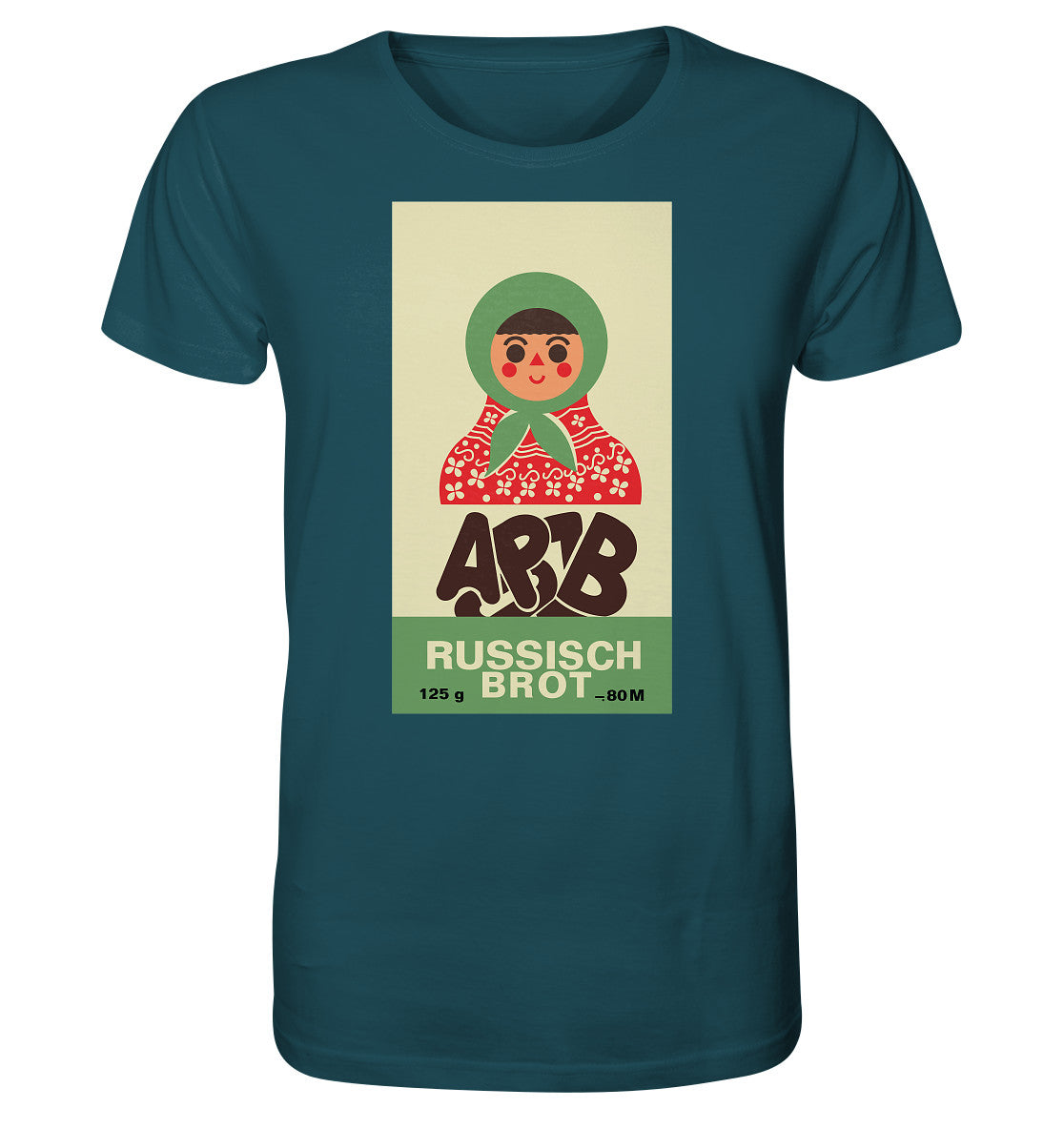 ORGANIC BIO SHIRT UNISEX • RUSSISCH BROT