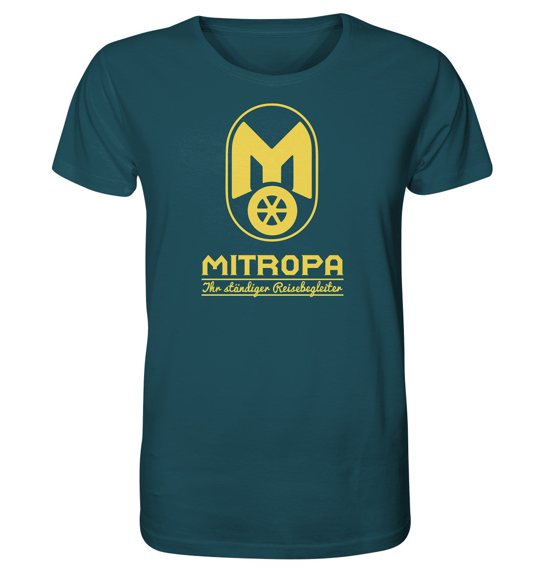ORGANIC BIO SHIRT UNISEX • MITROPA REISEBEGLEITER
