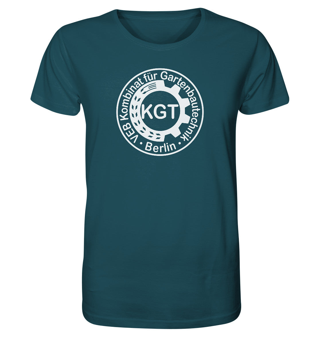 ORGANIC BIO SHIRT UNISEX • KGT - VEB KOMBINAT FÜR GARTENBAUTECHNIK BERLIN