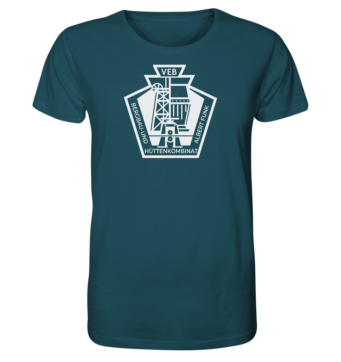 ORGANIC BIO SHIRT UNISEX • BERGBAU- UND HÜTTENKOMBINAT FREIBERG