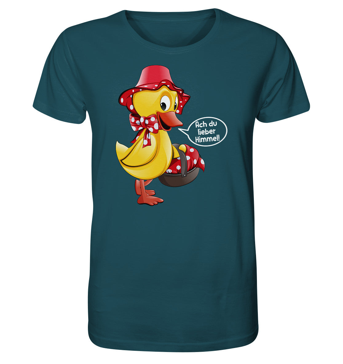 ORGANIC BIO SHIRT UNISEX • UNSER SANDMÄNNCHEN - SCHNATTERINCHEN - ACH DU LIEBER HIMMEL!