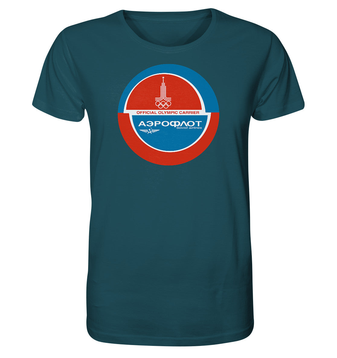 ORGANIC BIO SHIRT UNISEX • AEROFLOT SOVIET AIRLINES