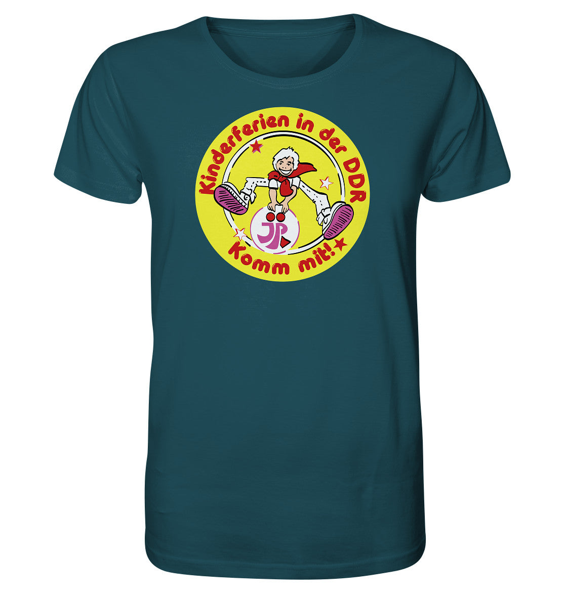 ORGANIC BIO SHIRT UNISEX • JP - KINDERFERIEN IN DER DDR