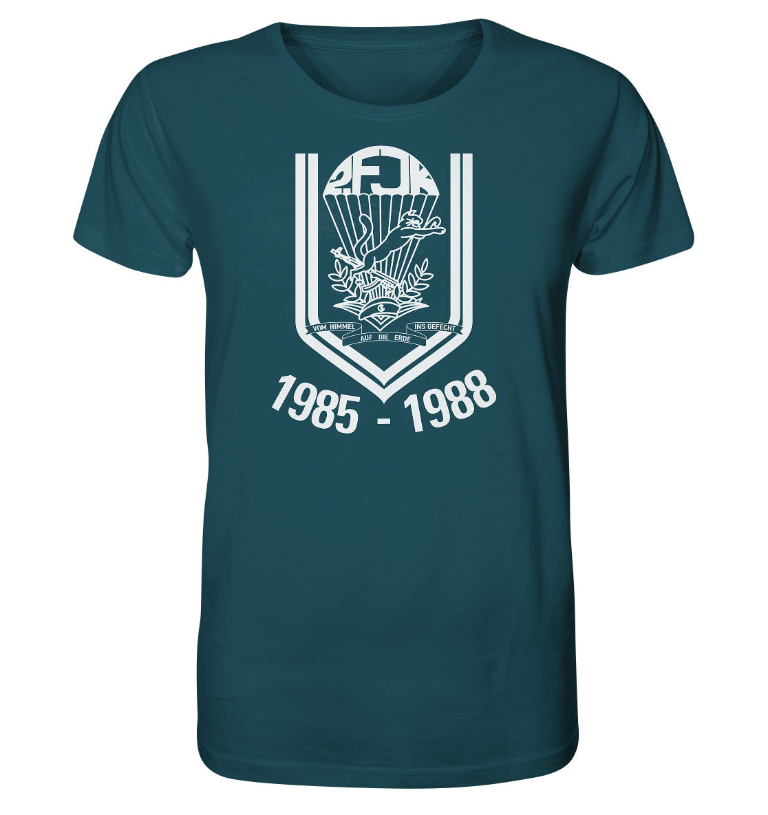 ORGANIC BIO SHIRT UNISEX • 2. FJK DDR NVA FALLSCHIRMJÄGER