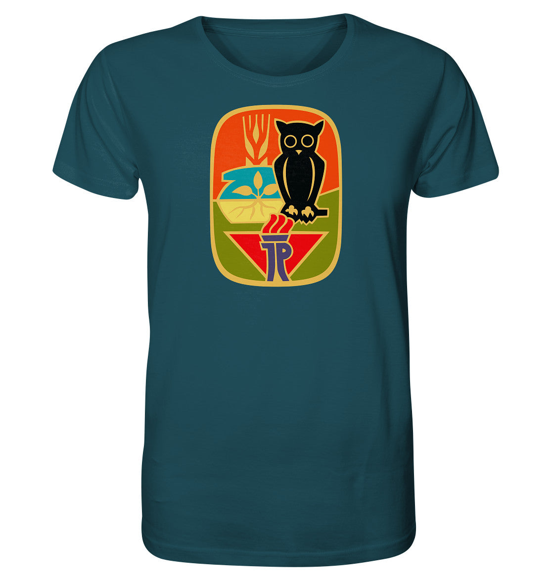 ORGANIC BIO SHIRT UNISEX • PIONIERABZEICHEN JUNGE NATURFORSCHER