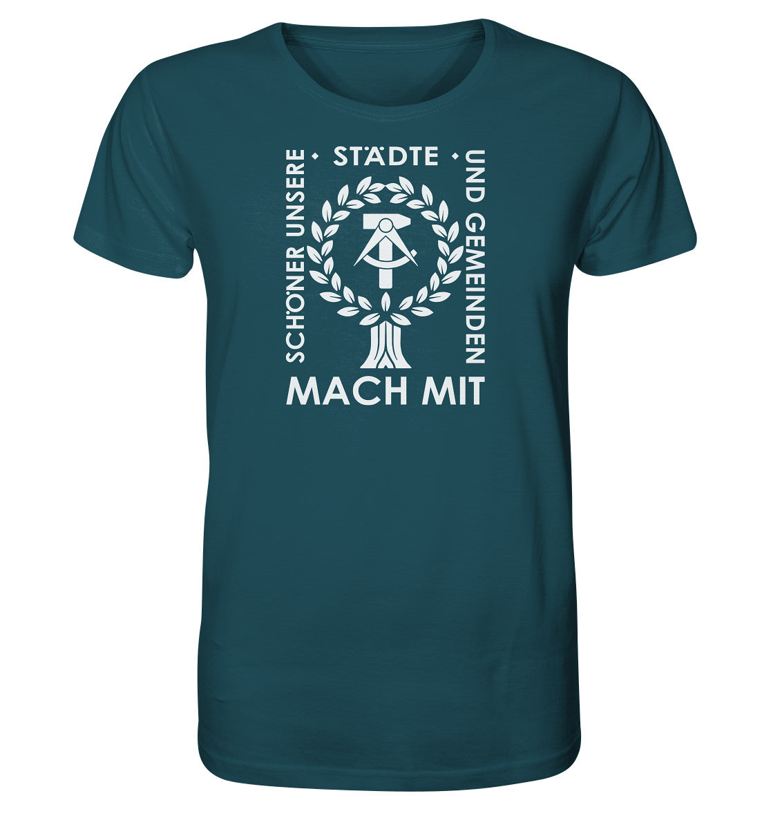 ORGANIC BIO SHIRT UNISEX • SCHÖNER UNSERE STÄDTE