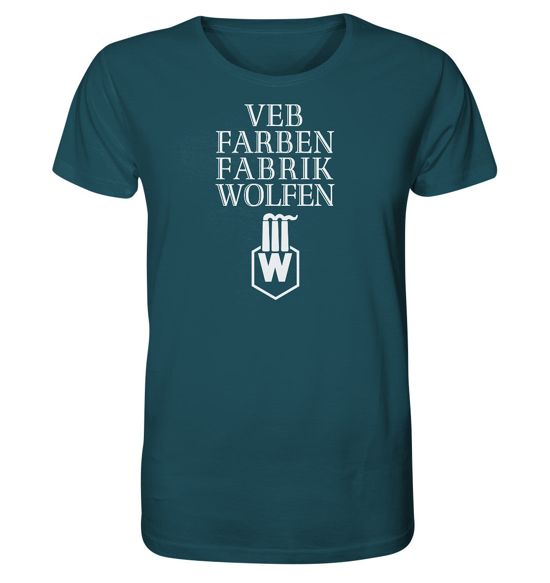ORGANIC BIO SHIRT UNISEX • VEB FARBENFABRIK WOLFEN