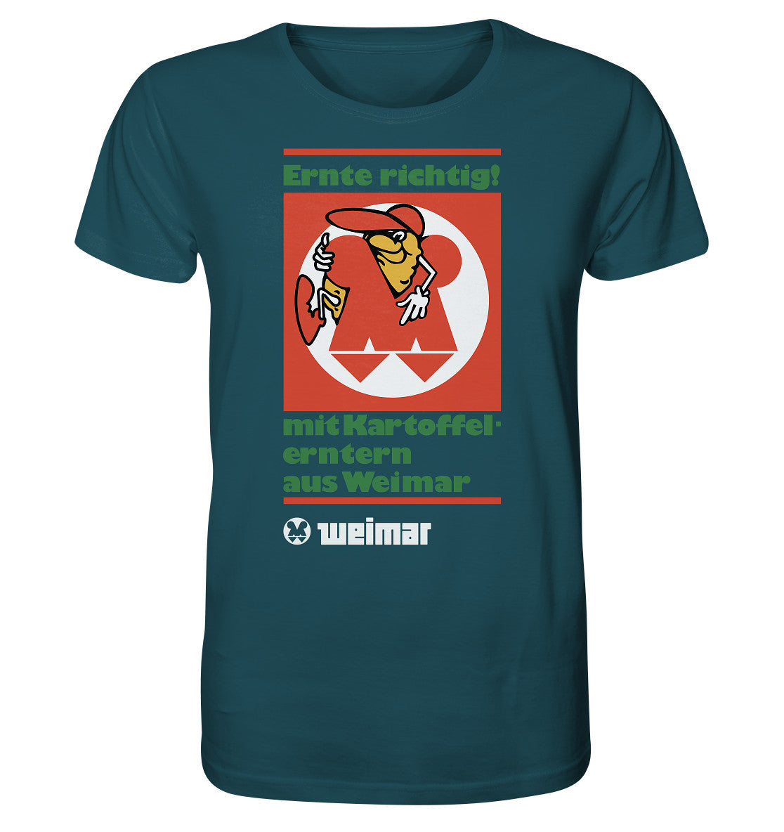 ORGANIC BIO SHIRT UNISEX • KARTOFFELERNTER AUS WEIMAR