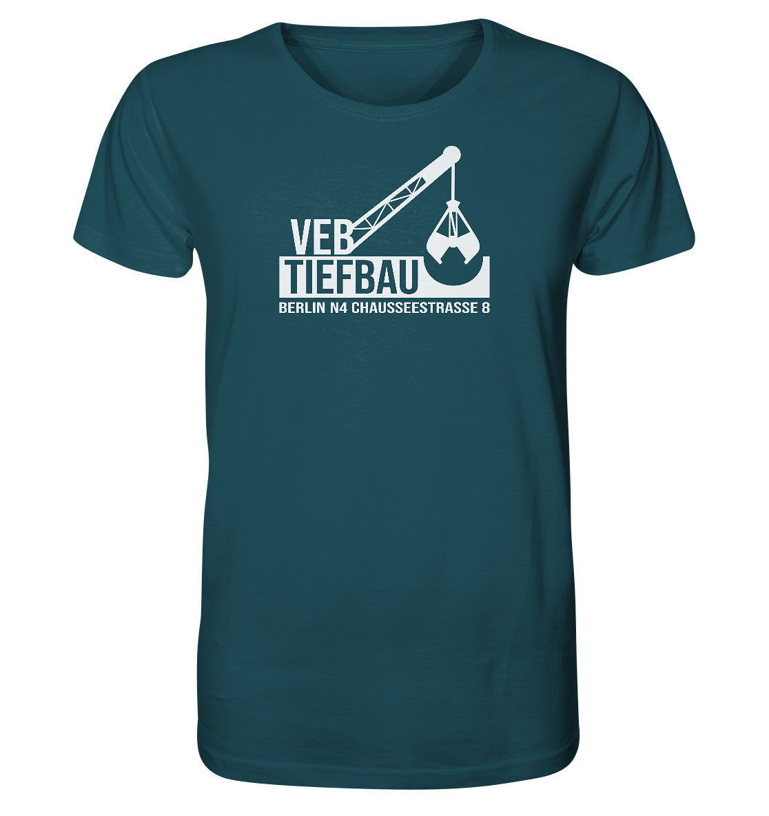 ORGANIC BIO SHIRT UNISEX • VEB TIEFBAU BERLIN