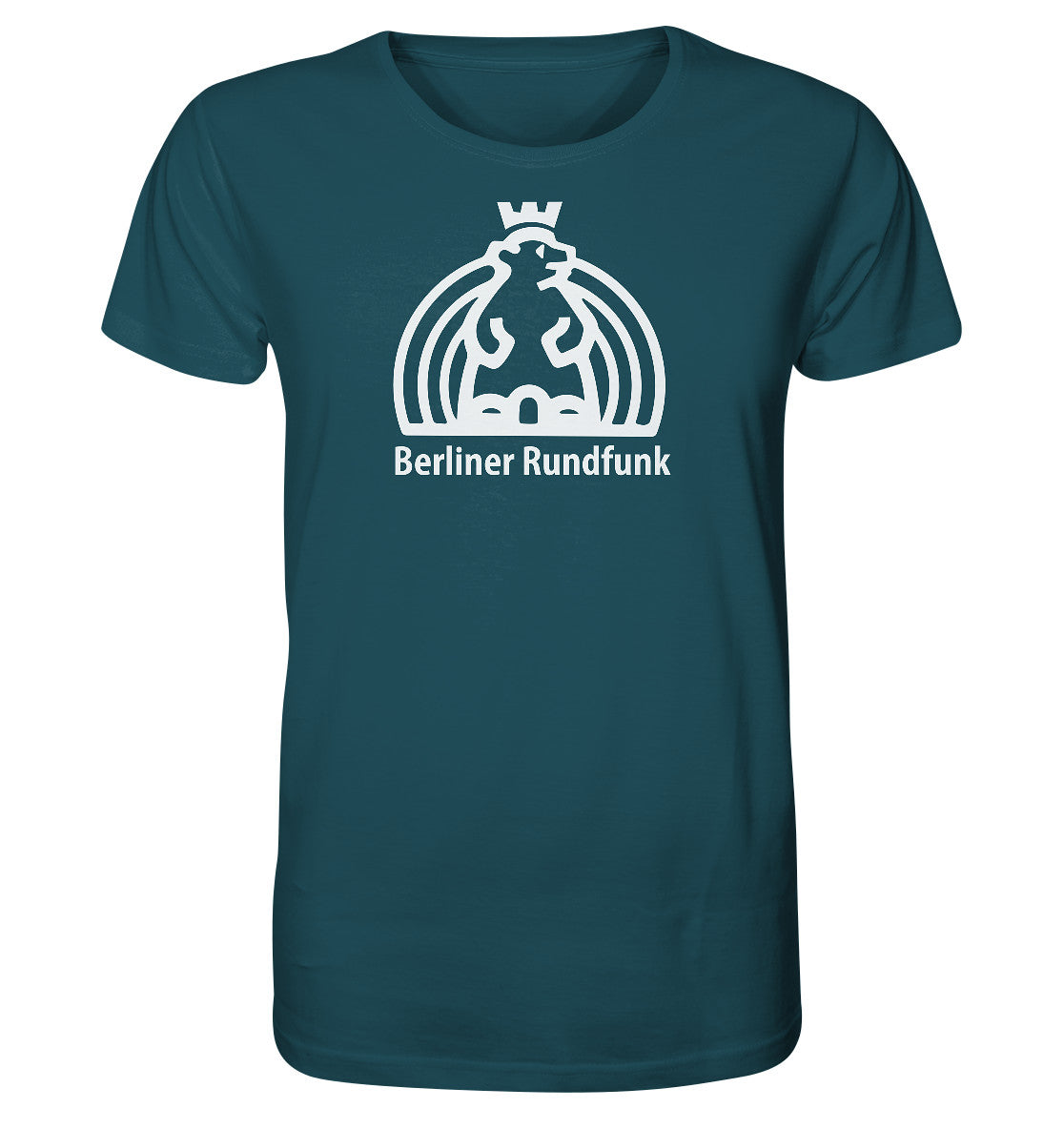 ORGANIC BIO SHIRT UNISEX • BERLINER RUNDFUNK - dunkel