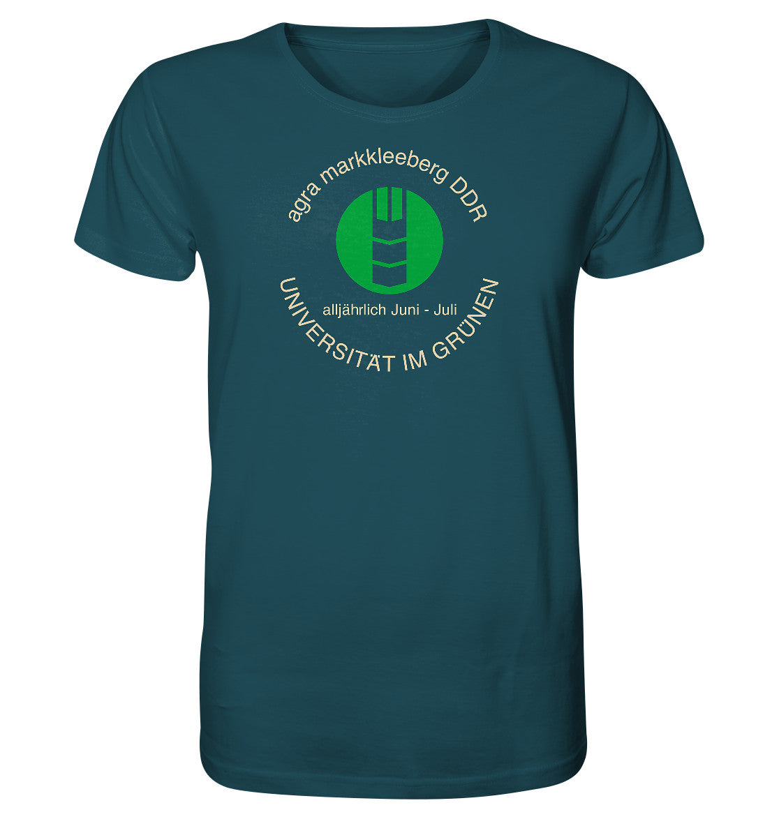 ORGANIC BIO SHIRT UNISEX • AGRA MARKKLEEBERG DDR