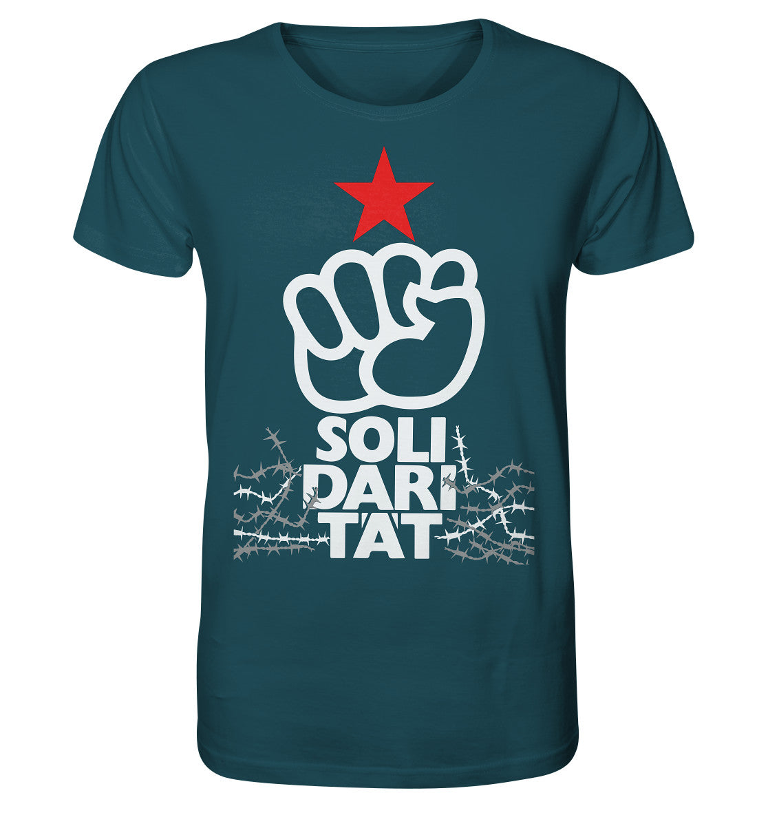 ORGANIC BIO SHIRT UNISEX • INTERNATIONALE SOLIDARITÄT