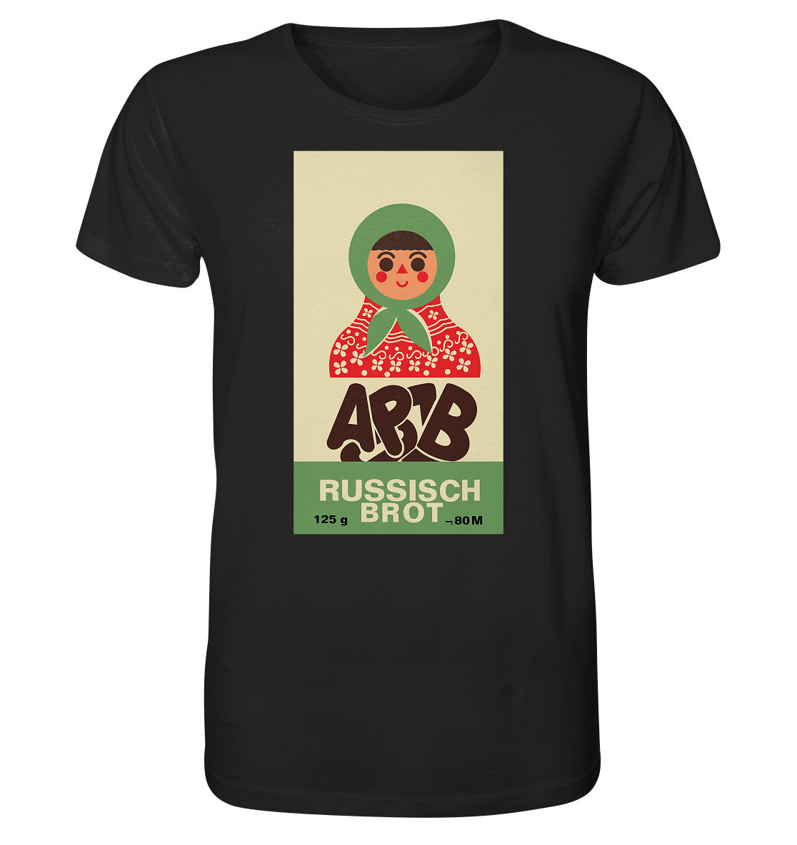 ORGANIC BIO SHIRT UNISEX • RUSSISCH BROT