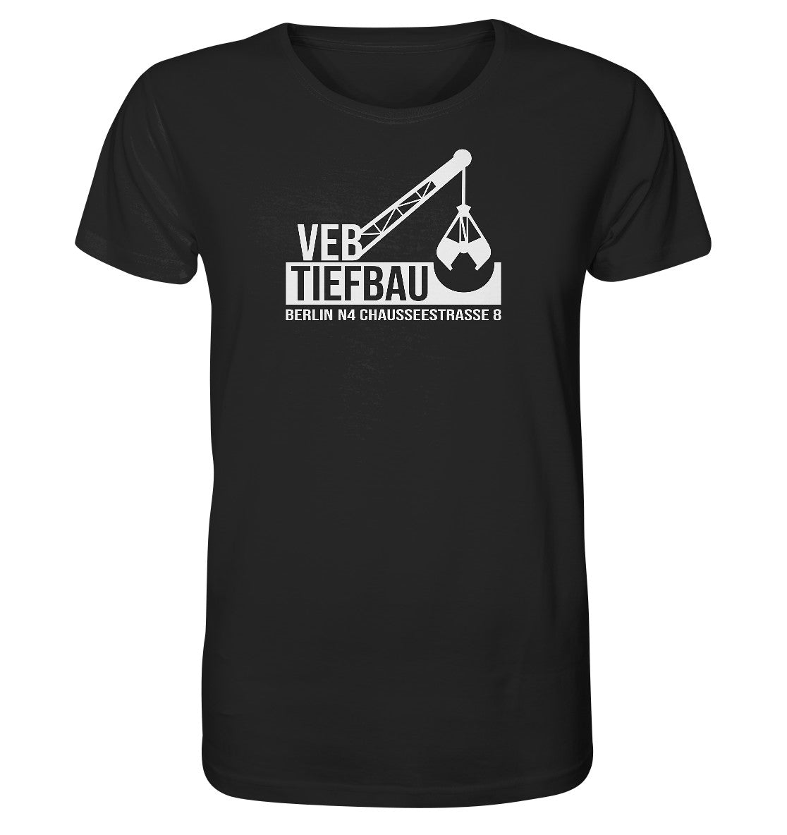 ORGANIC BIO SHIRT UNISEX • VEB TIEFBAU BERLIN