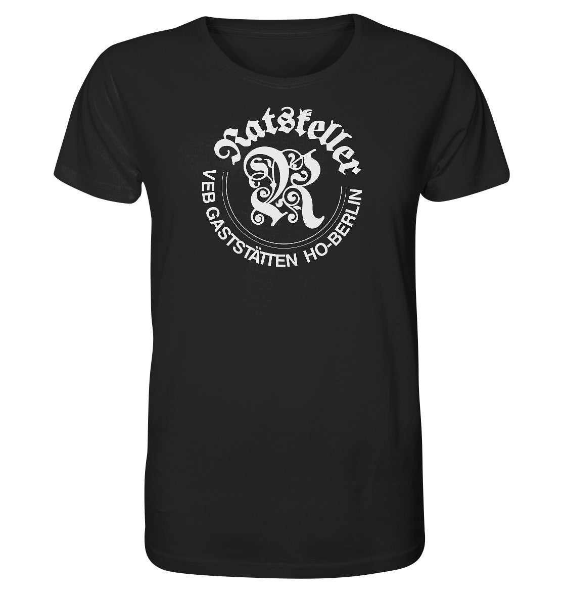ORGANIC BIO SHIRT UNISEX • RATSKELLER HO-BERLIN