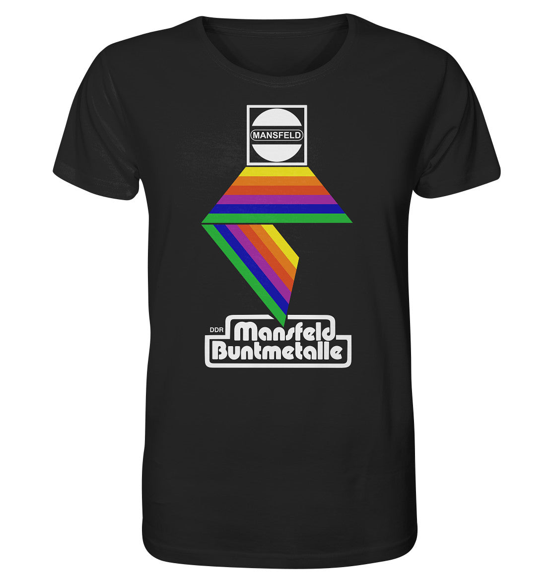ORGANIC BIO SHIRT UNISEX • DDR MANSFELD BUNTMETALLE