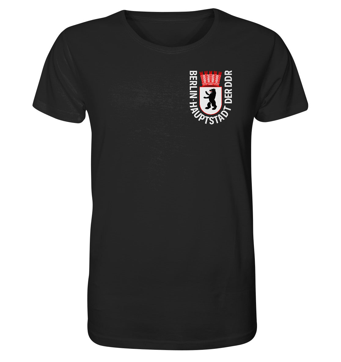 ORGANIC BIO SHIRT UNISEX • WAPPEN BERLIN - HAUPTSTADT DER DDR