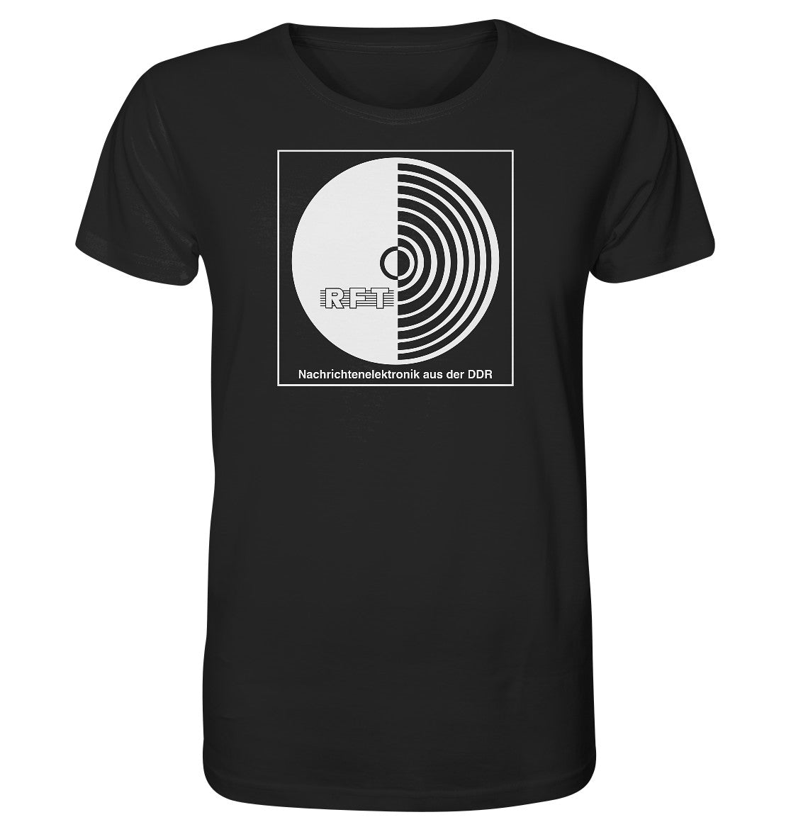 ORGANIC BIO SHIRT UNISEX • RFT NACHRICHTENELEKTRONIK AUS DER DDR