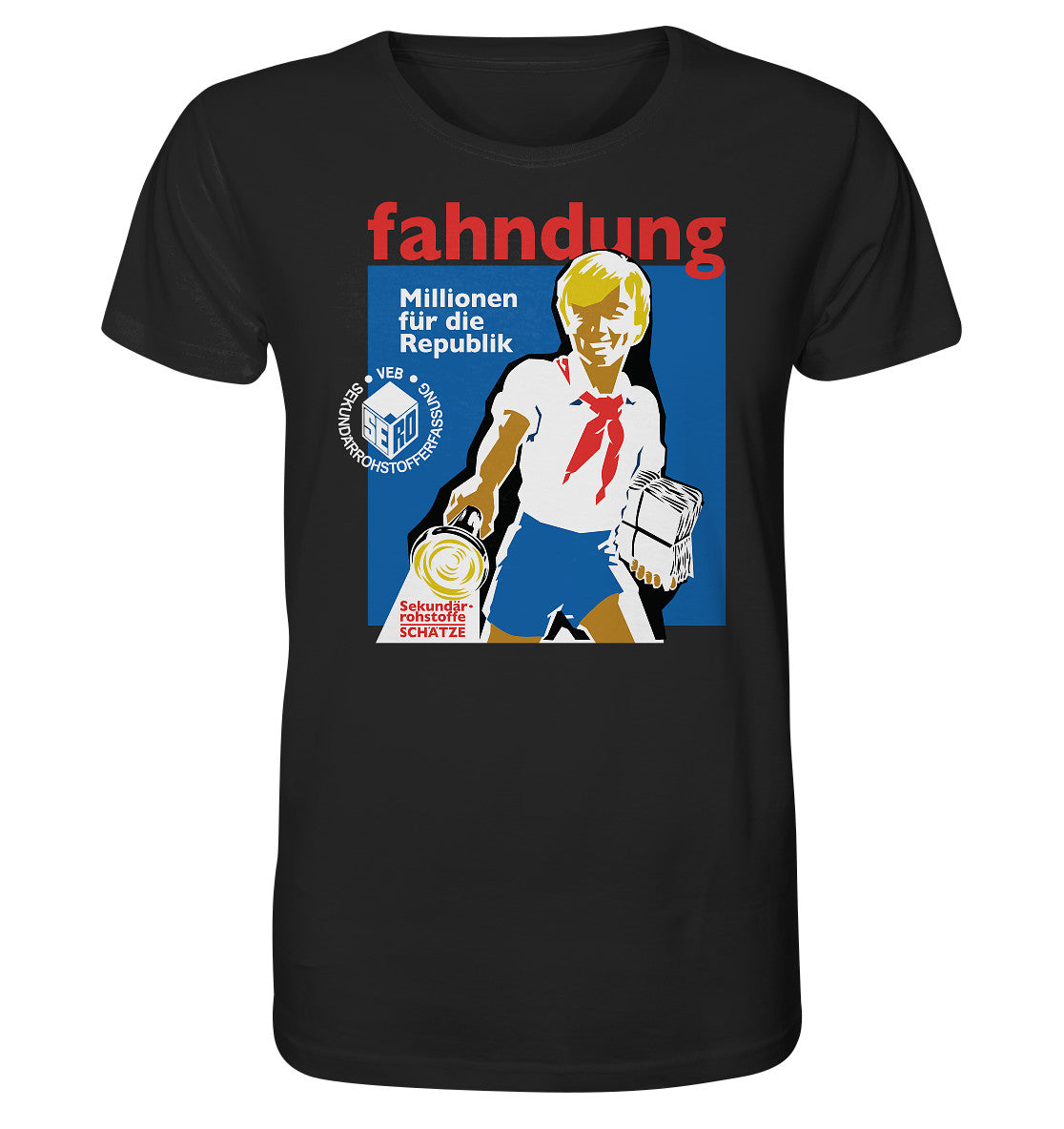 ORGANIC BIO SHIRT UNISEX • SERO - FAHNDUNG SEKUNDÄRROHSTOFFE