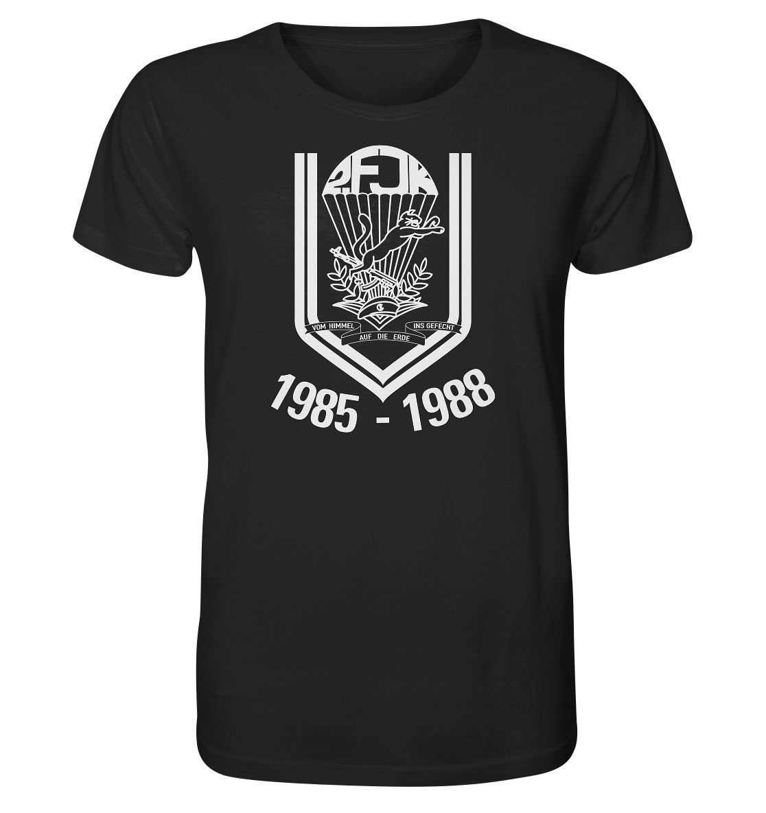 ORGANIC BIO SHIRT UNISEX • 2. FJK DDR NVA FALLSCHIRMJÄGER