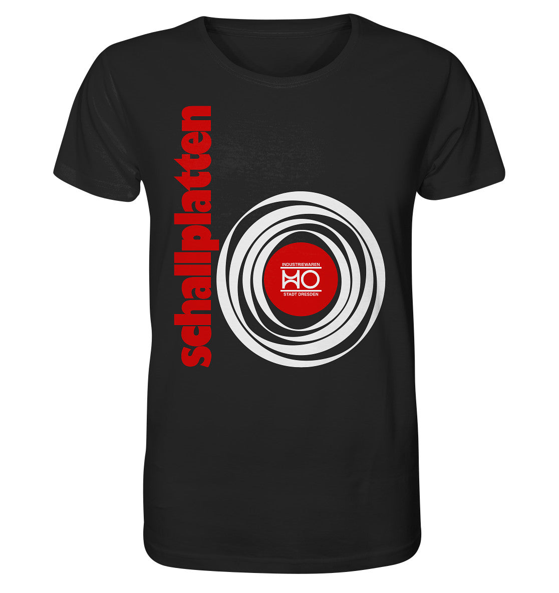 ORGANIC BIO SHIRT UNISEX • HO SCHALLPLATTEN DRESDEN