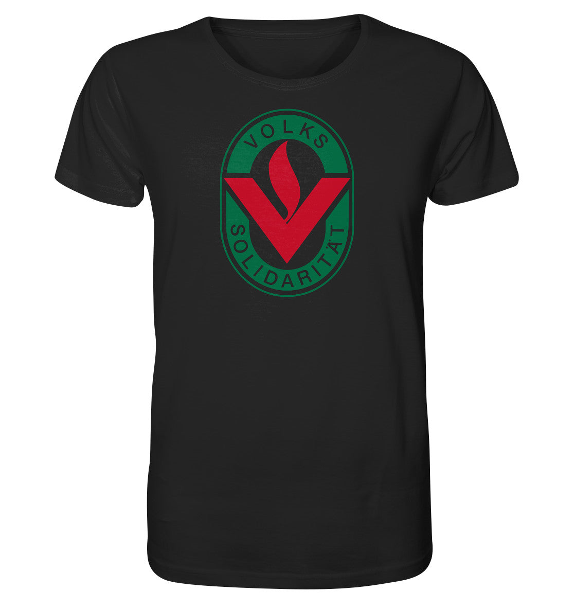 ORGANIC BIO SHIRT UNISEX • VOLKSSOLIDARITÄT