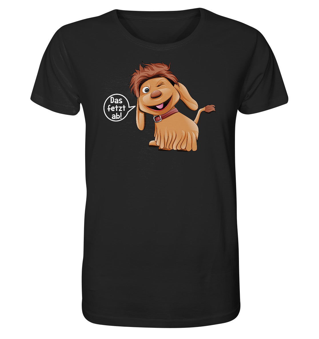 ORGANIC BIO SHIRT UNISEX • UNSER SANDMÄNNCHEN - MOPPI - DAS FETZT AB!