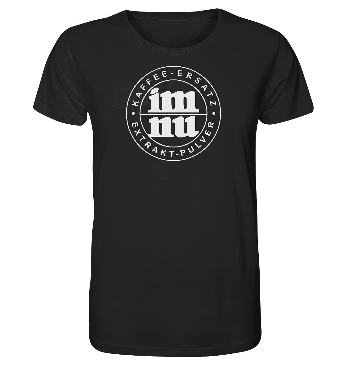 ORGANIC BIO SHIRT UNISEX • IM NU KAFFEE-ERSATZ - hell