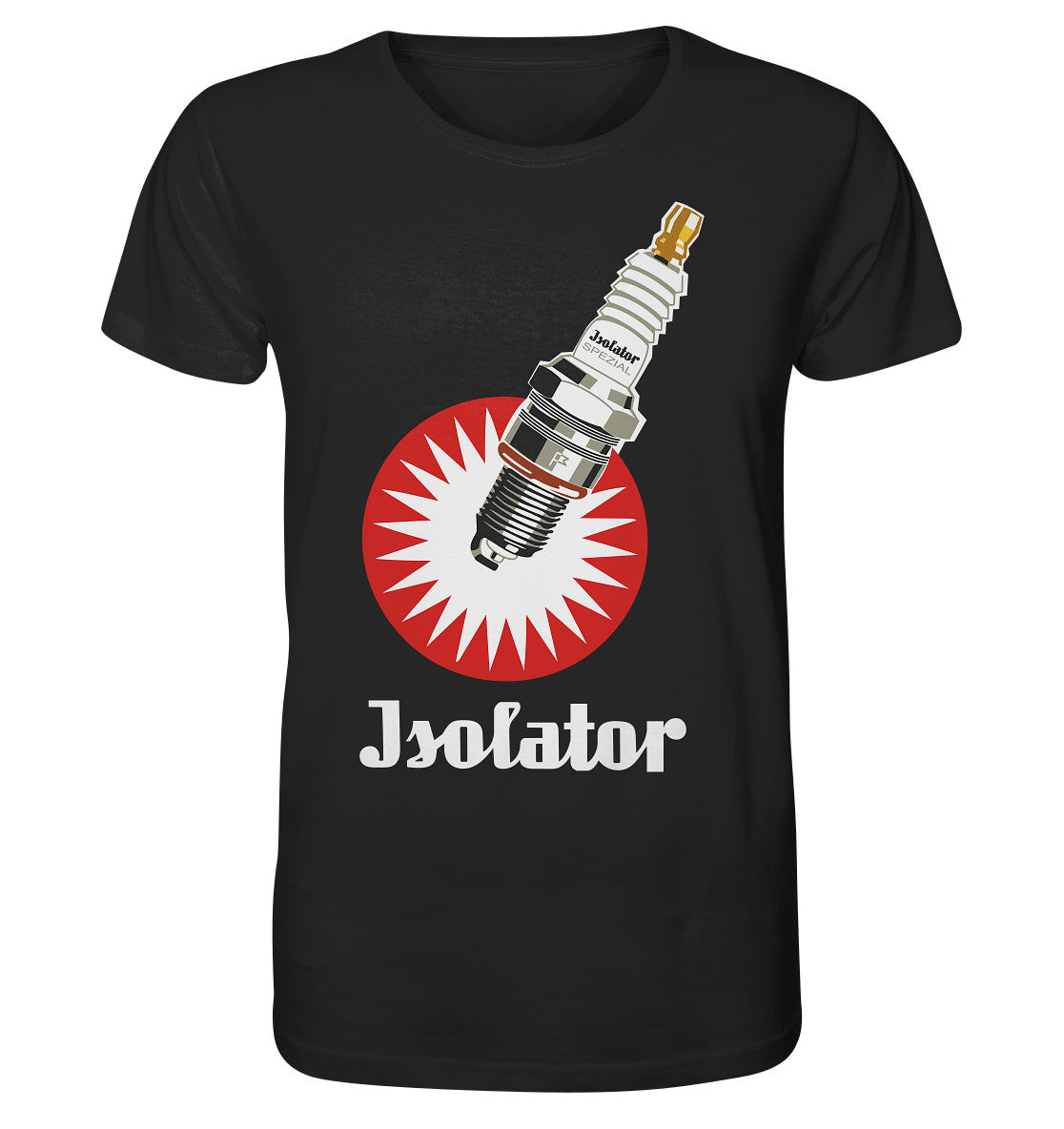 ORGANIC BIO SHIRT UNISEX • ISOLATOR ZÜNDKERZE