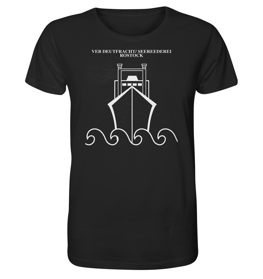 ORGANIC BIO SHIRT UNISEX • VEB DEUTFRACHT SEEREEDEREI ROSTOCK
