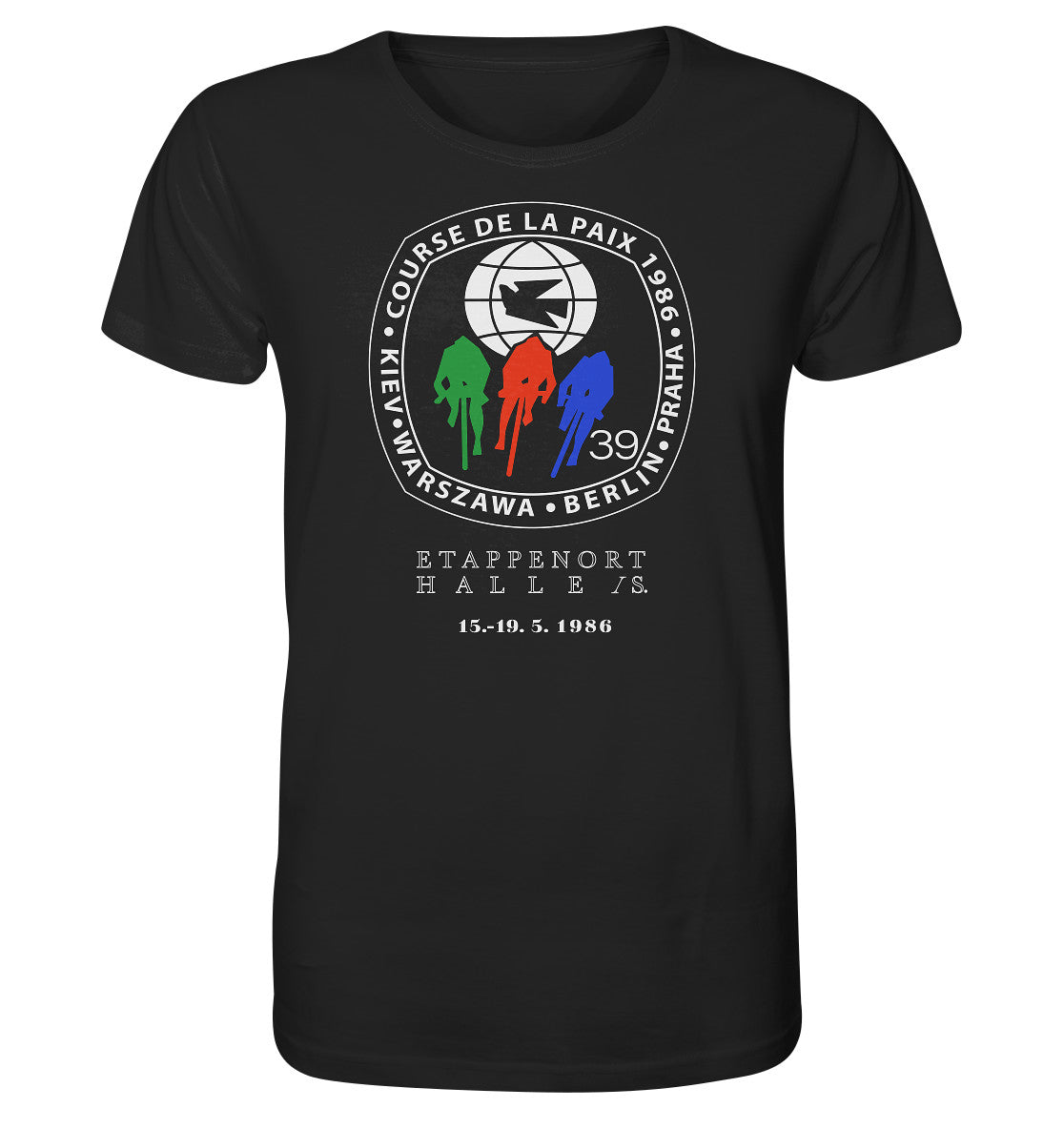 ORGANIC BIO SHIRT UNISEX • 39. FRIEDENSFAHRT - 1986