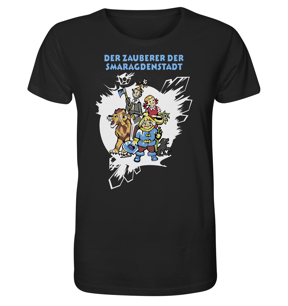 ORGANIC BIO SHIRT UNISEX • WOLKOW - DER ZAUBERER DER SMARAGDENSTADT