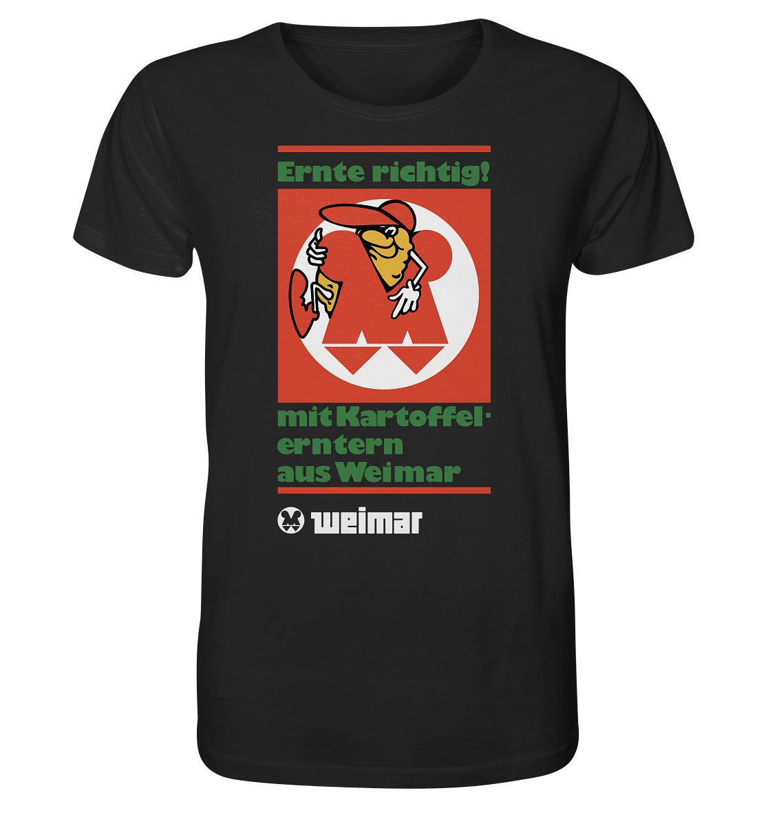 ORGANIC BIO SHIRT UNISEX • KARTOFFELERNTER AUS WEIMAR
