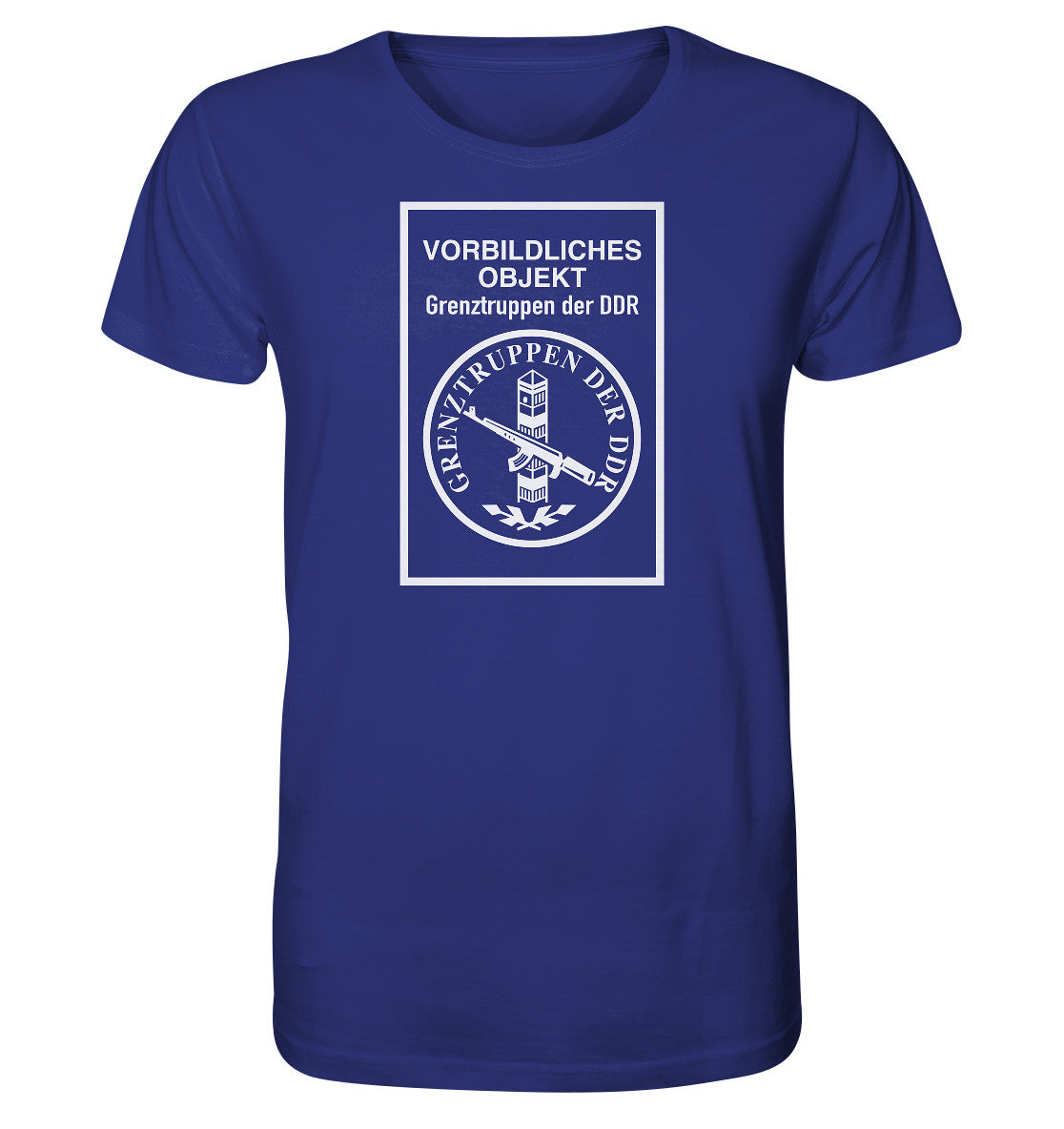 ORGANIC BIO SHIRT UNISEX • VORBILDLICHES OBJEKT - GRENZTRUPPEN DER DDR