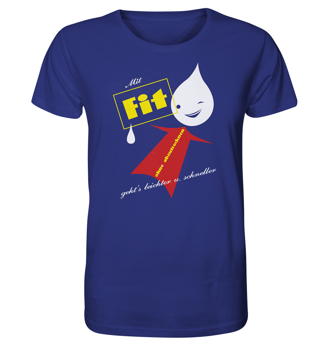 ORGANIC BIO SHIRT UNISEX • FIT SPÜLMITTEL - OHNE ABTROCKNEN