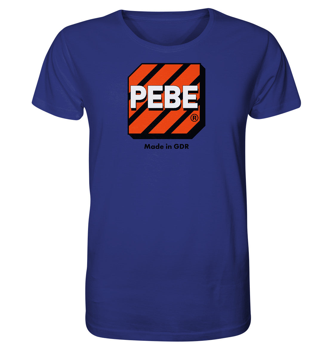 ORGANIC BIO SHIRT UNISEX • PEBE BAUKASTEN - MADE IN GDR