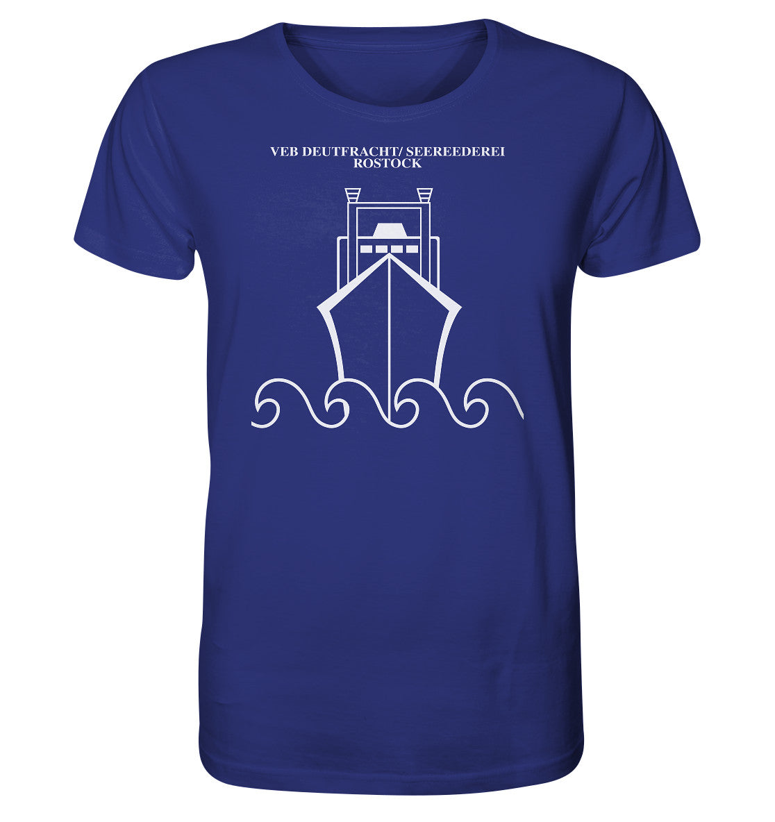 ORGANIC BIO SHIRT UNISEX • VEB DEUTFRACHT SEEREEDEREI ROSTOCK