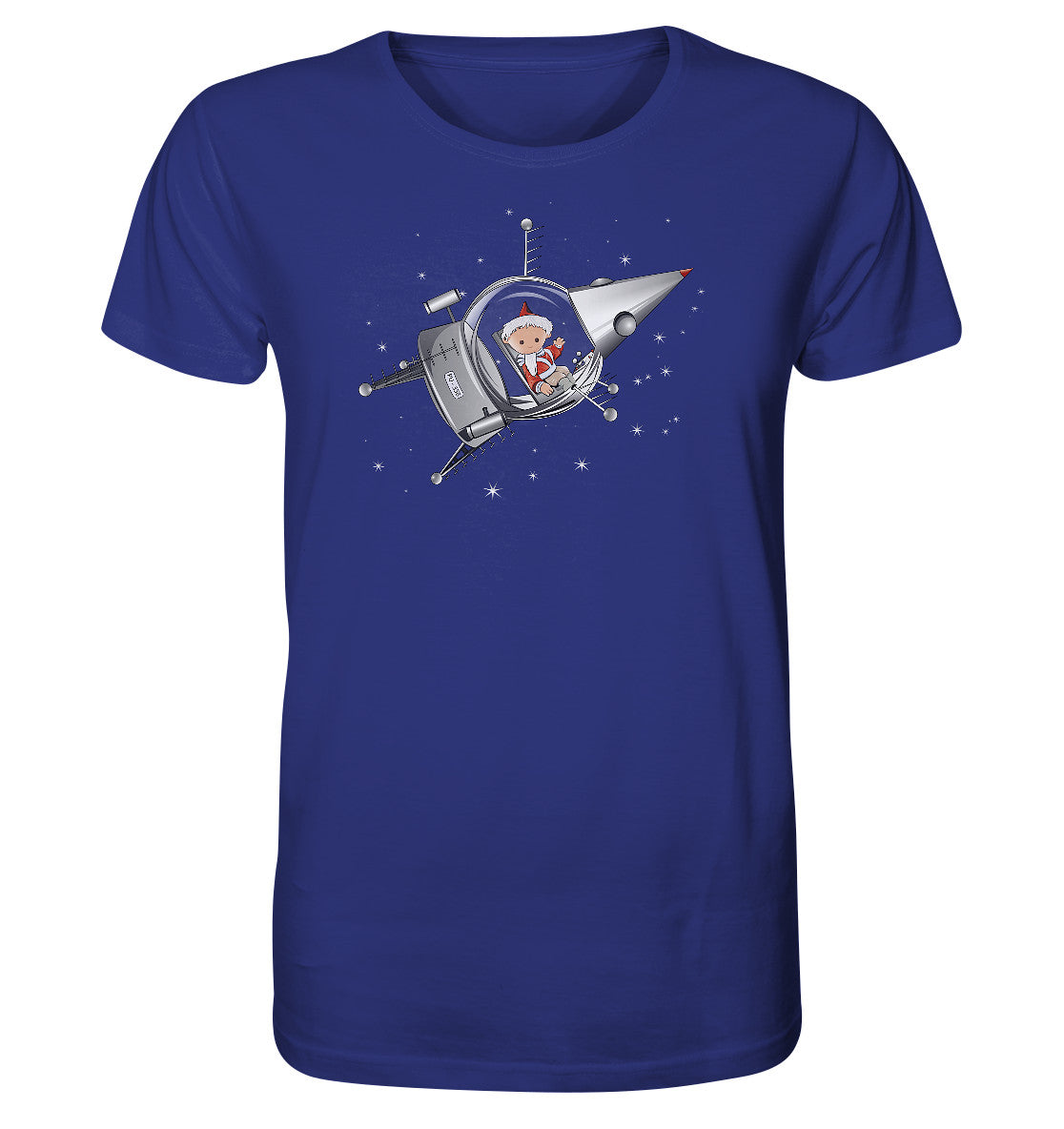 ORGANIC BIO SHIRT UNISEX • UNSER SANDMÄNNCHEN - IM KOSMOS (PU-358)