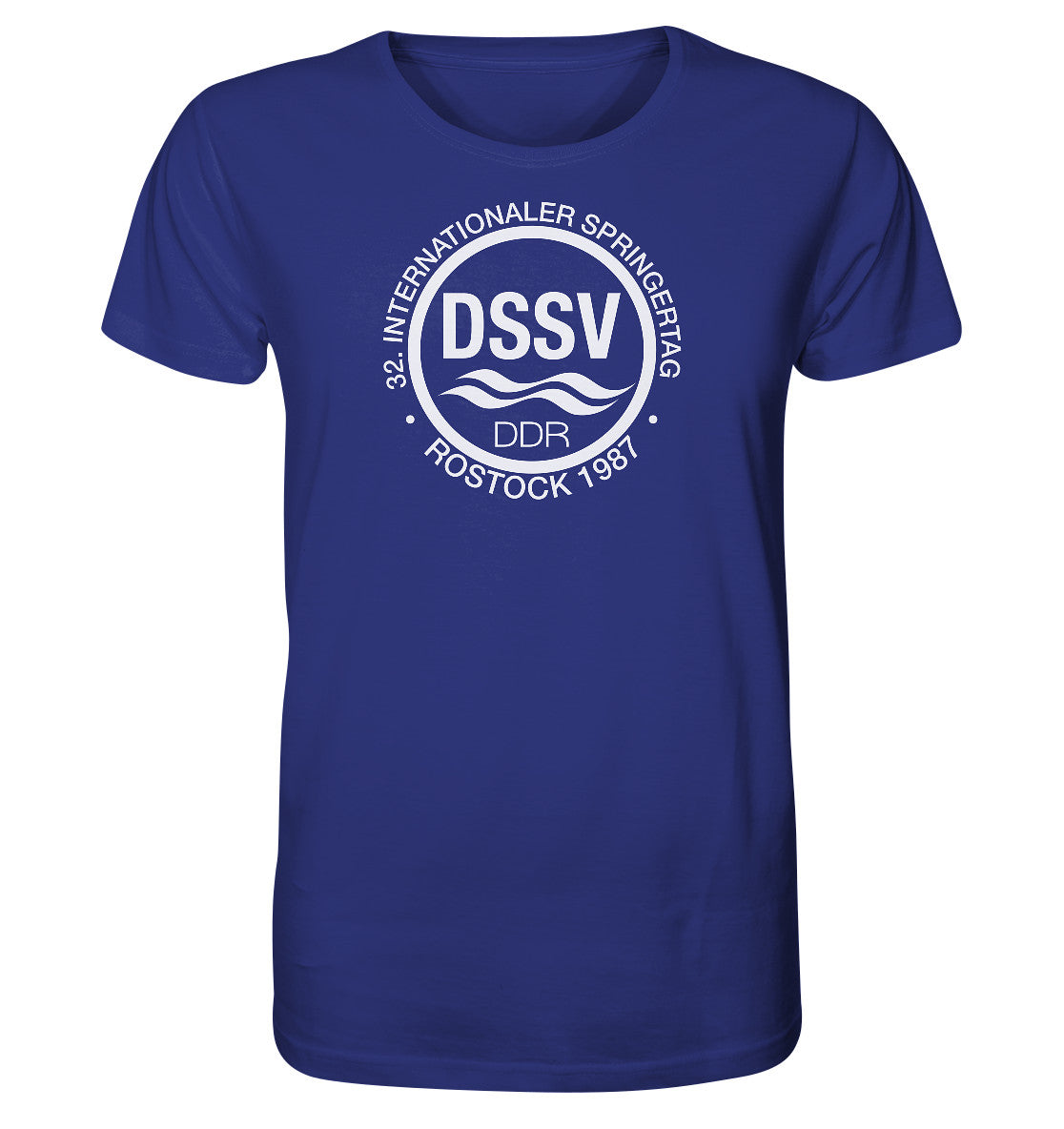ORGANIC BIO SHIRT UNISEX • INTERNATIONALER SPRINGERTAG - ROSTOCK 1987