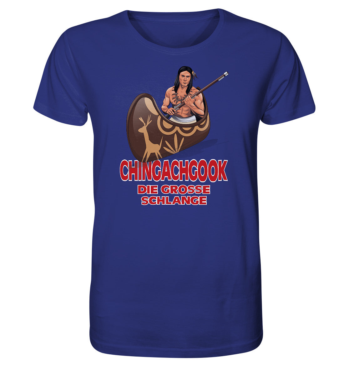 ORGANIC BIO SHIRT UNISEX • CHINGACHGOOK, DIE GROSSE SCHLANGE