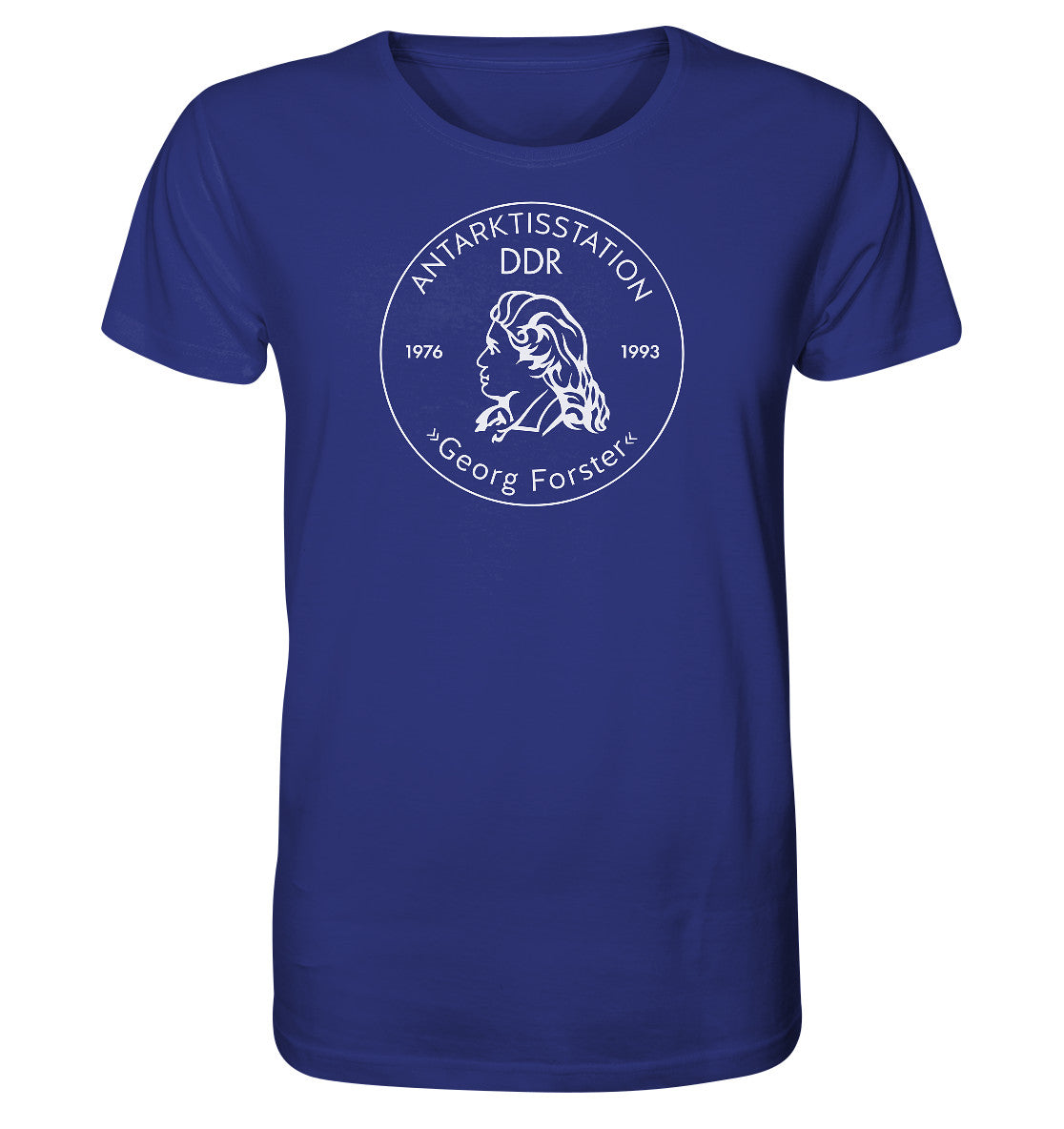ORGANIC BIO SHIRT UNISEX • ANTARKTISFORSCHUNG DER DDR - GEORG FORSTER