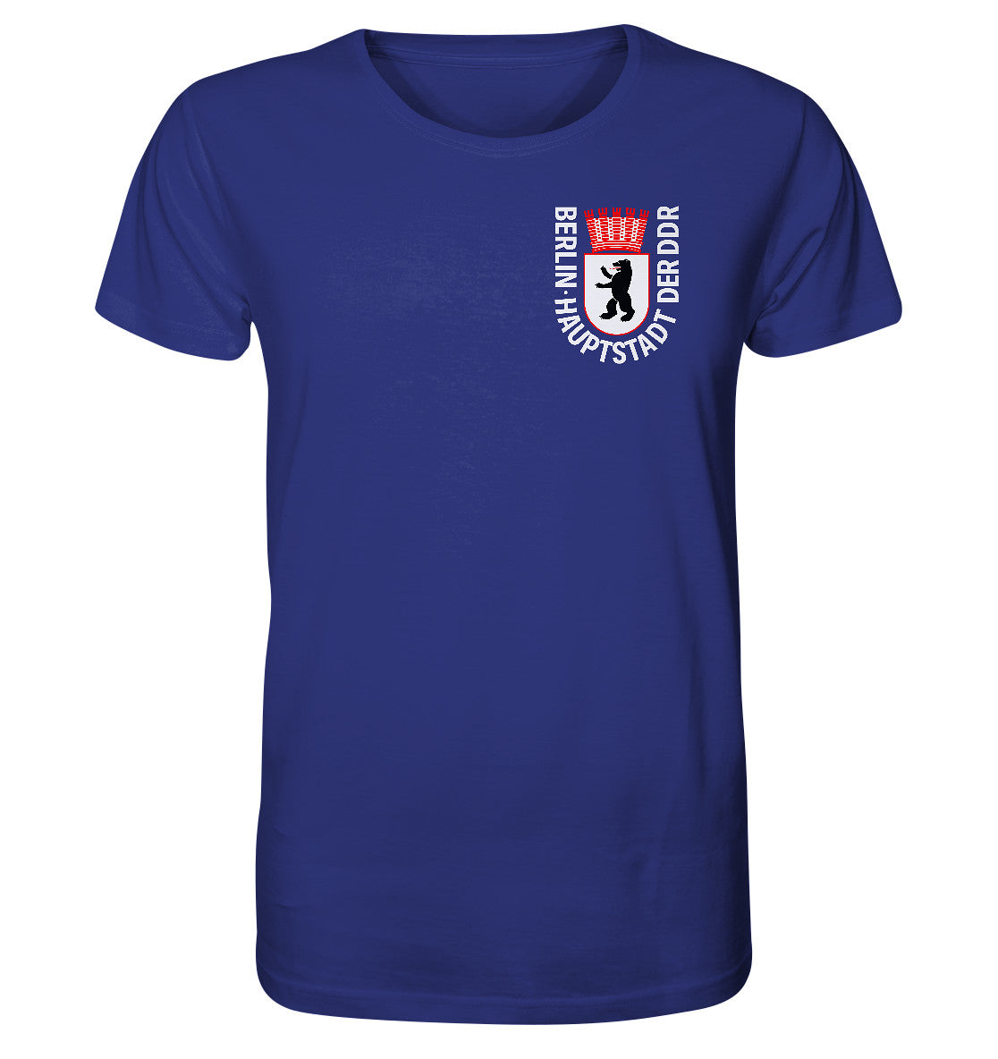 ORGANIC BIO SHIRT UNISEX • WAPPEN BERLIN - HAUPTSTADT DER DDR