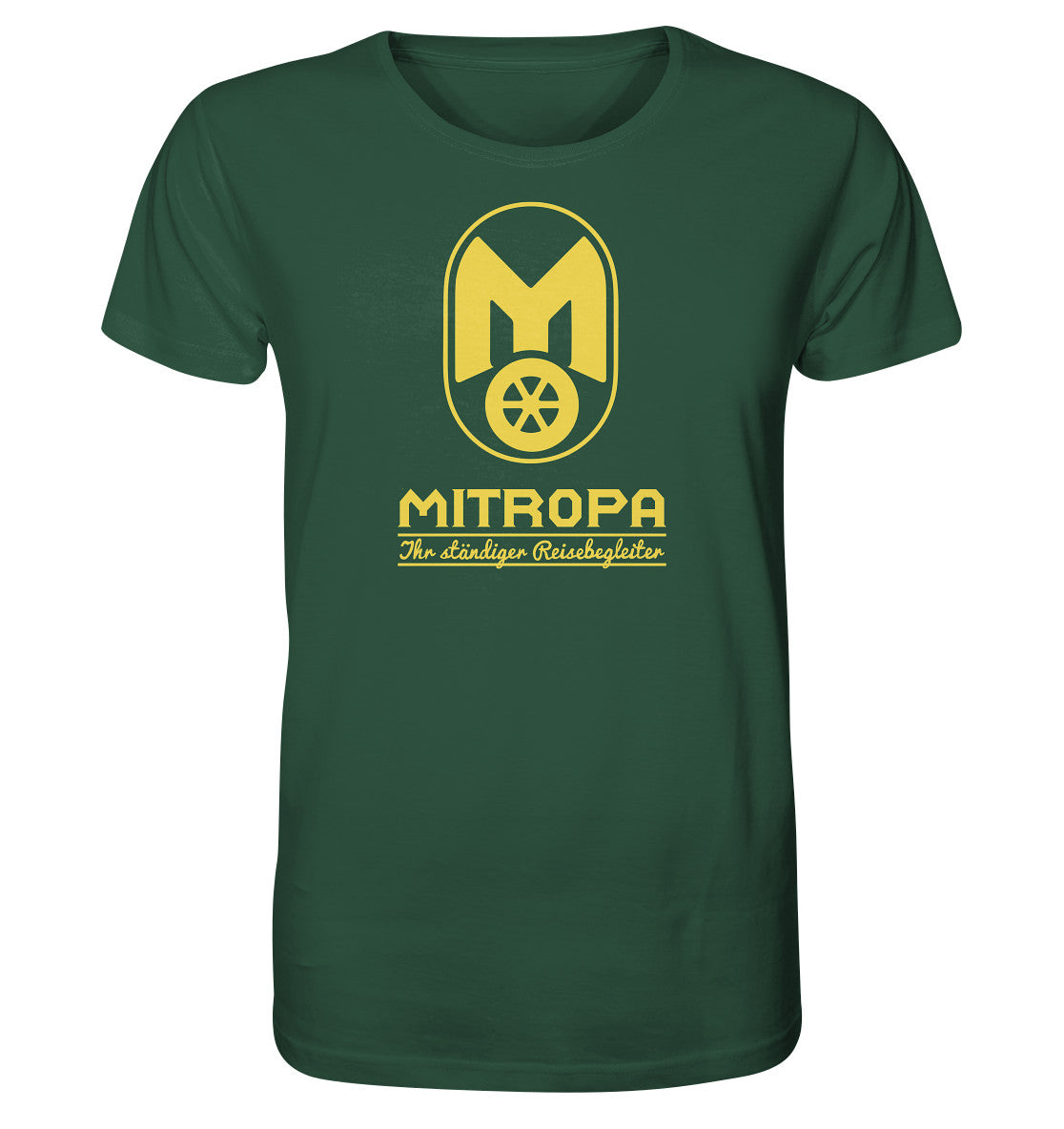 ORGANIC BIO SHIRT UNISEX • MITROPA REISEBEGLEITER