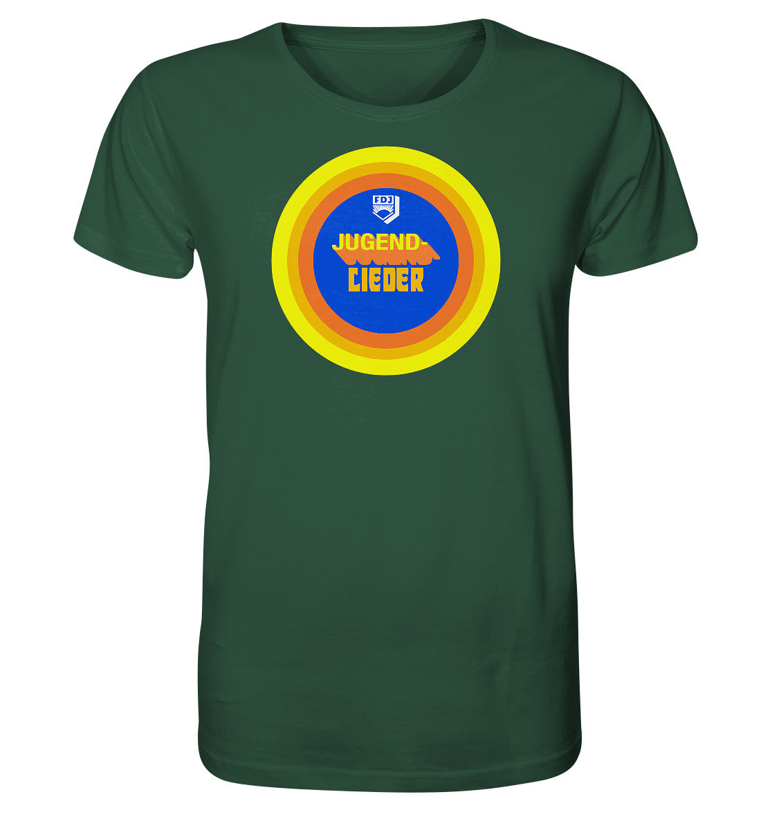 DDR Ostalgie Bio-Shirt Unisex • FDJ JUGENDLIEDER