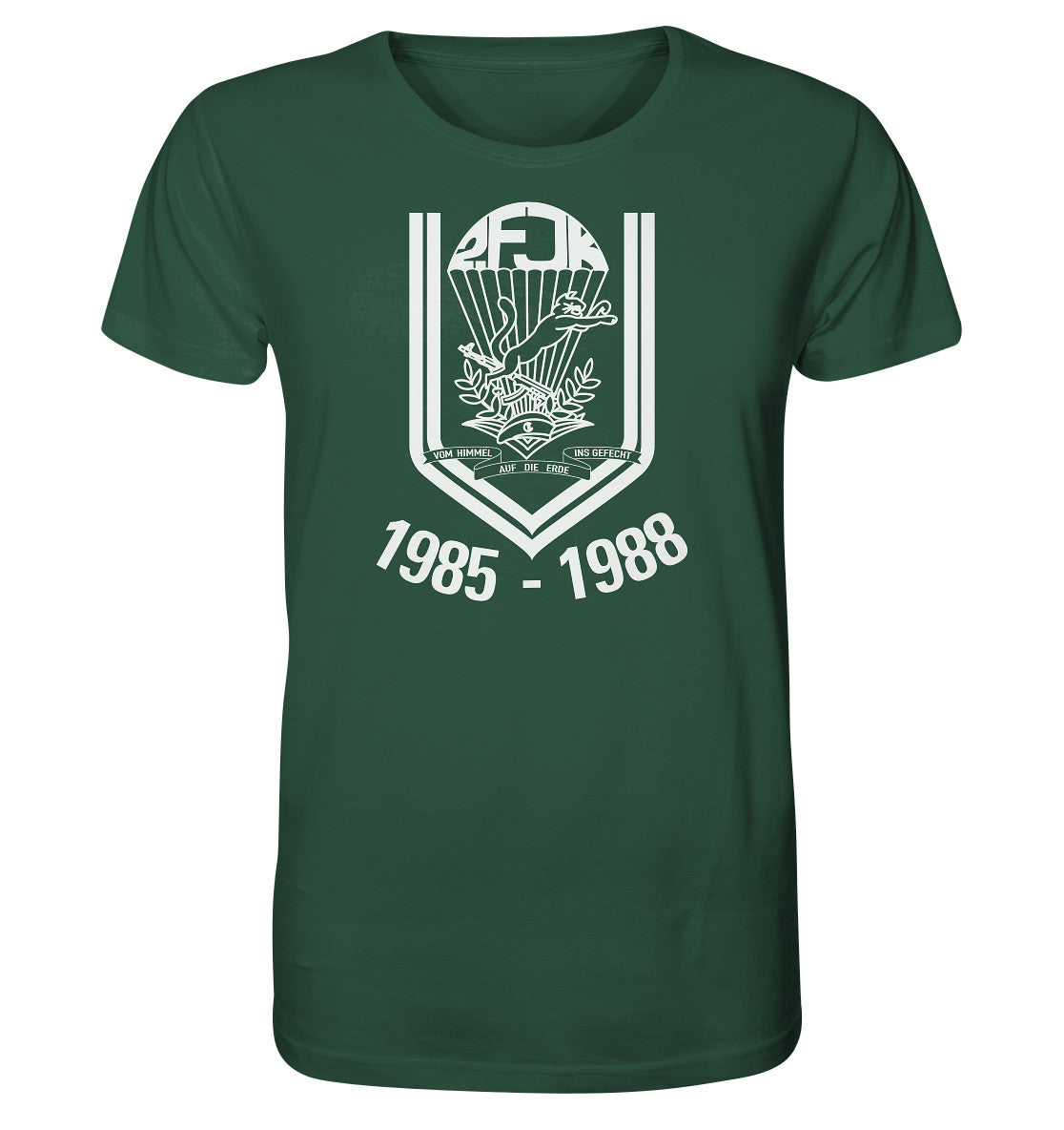ORGANIC BIO SHIRT UNISEX • 2. FJK DDR NVA FALLSCHIRMJÄGER